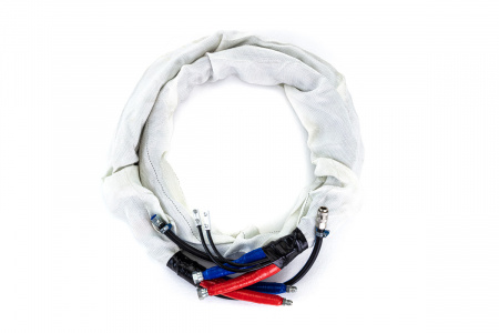 Шланг высокого давления с обогревом TEHNOSPREYER PTFE SAE R8 15м