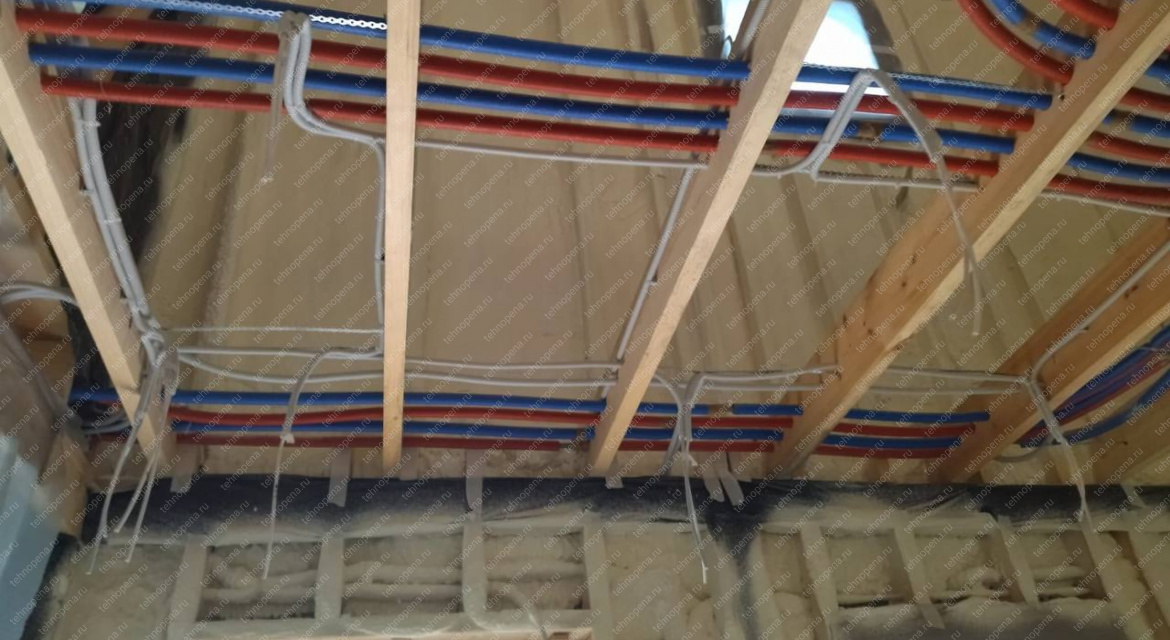 Утепление каркасного дома ппу