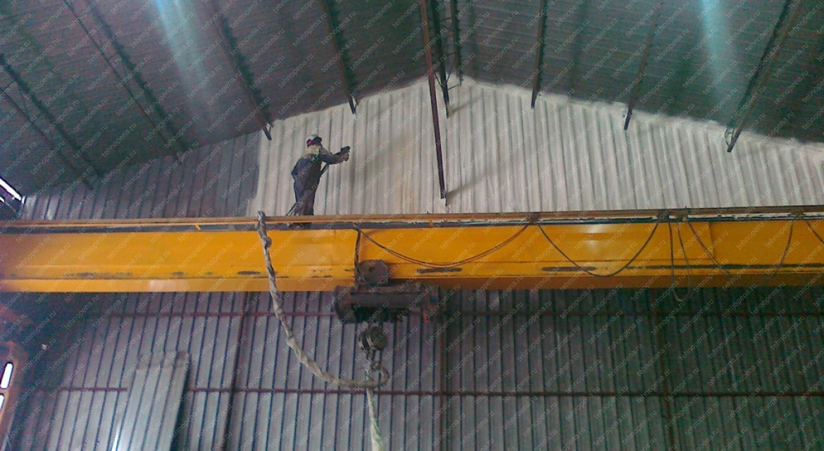 Утепление каркасных ангаров ППУ