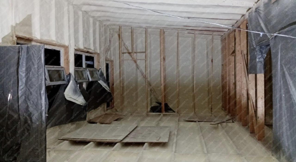 Утепление каркасных домов, СНТ Аист-2