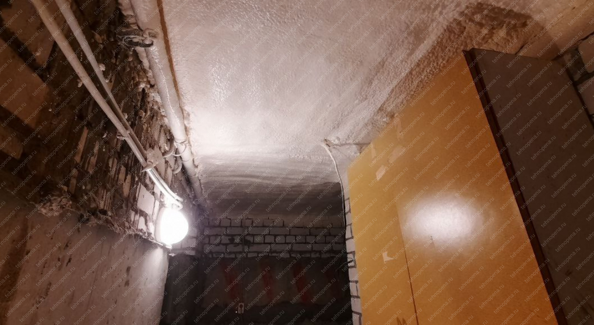 Утепление подвала пенополиуретаном