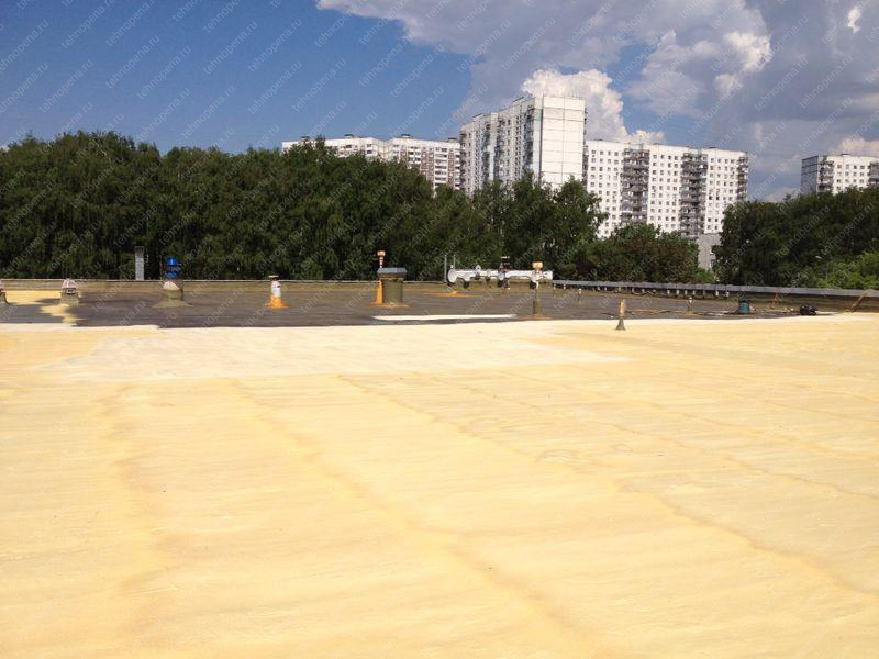 Ремонт плоской крыши