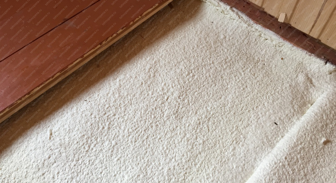 Утепление дачного пола ппу